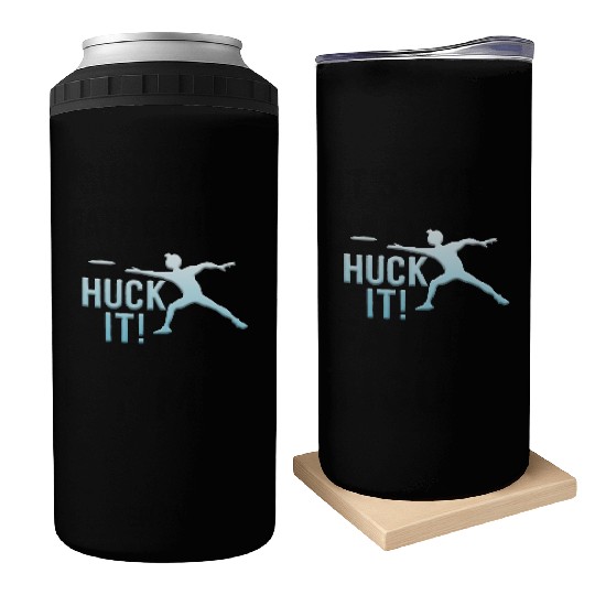 Huck It Can Coolers Ultimate Frisbee Flying Disc Golf