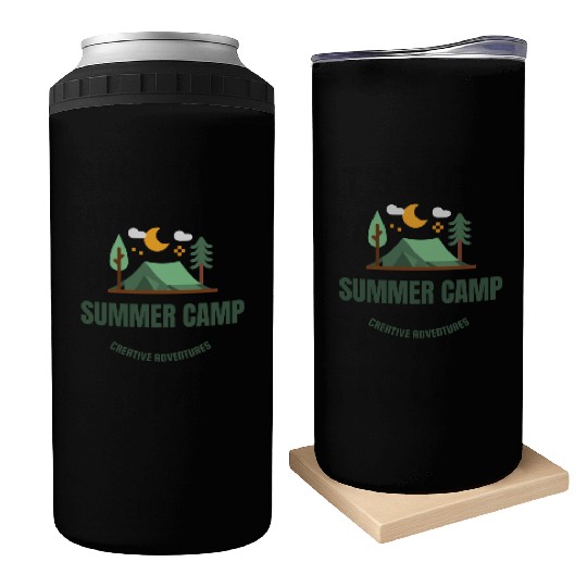 Summer Camp Can Coolers