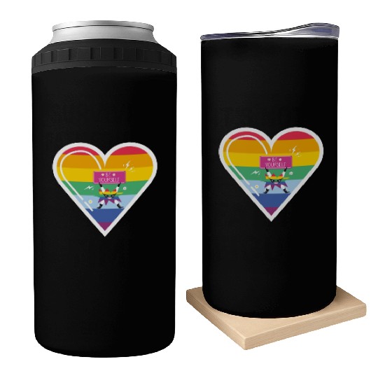 LGBT Pride be yourself Can Coolers