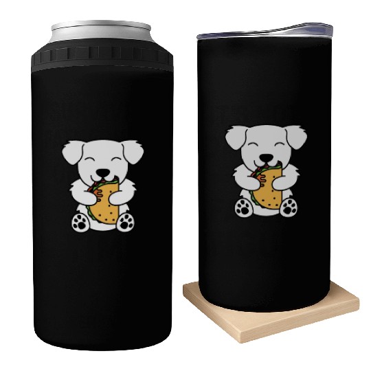 Great Pyrenees Taco Lover Can Coolers