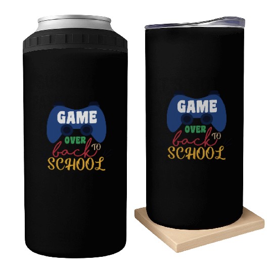 Game Over Back To School Can Coolers