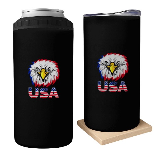 Independence Day 2022 USA Can Coolers