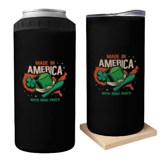 Made In America With Irish Parts Gaelic Ireland Can Coolers