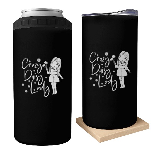 Daisy Garden Gardening Gardener Can Coolers