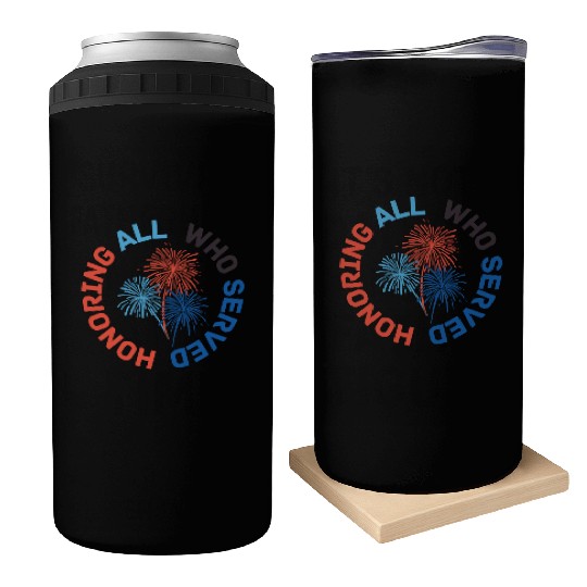 Thank You Veterans l Veterans Day Gift Idea Can Coolers