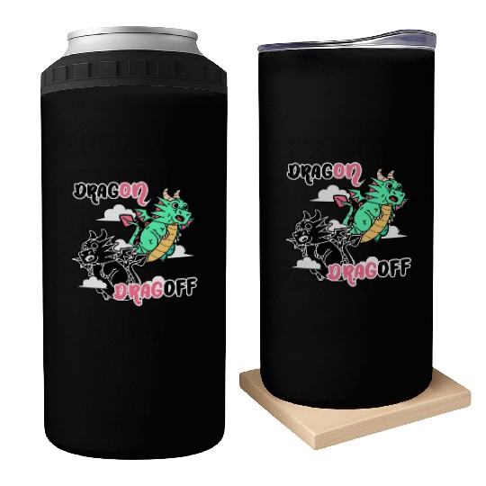Dragon Dragoff Dragon-Themed Behavioral Switch Can Coolers
