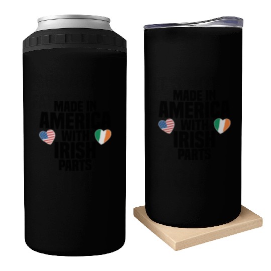 MADE IN AMERICA WITH IRISH PARTS Can Coolers