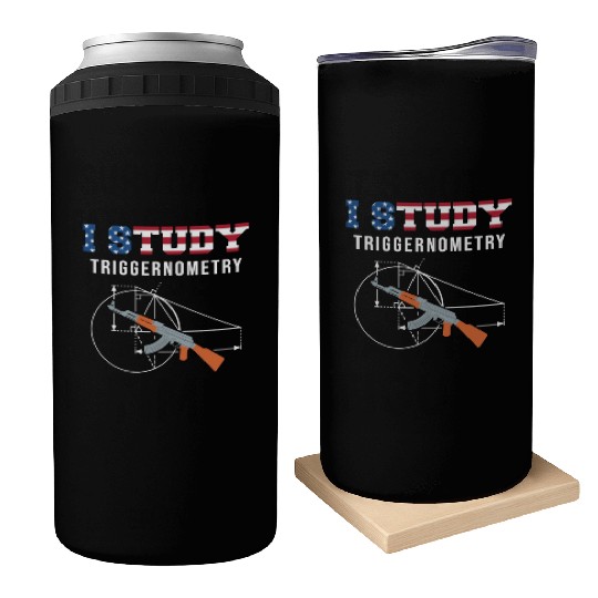 I Study Triggernometry - Gun Lover Can Coolers