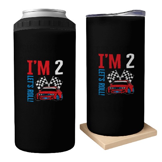 I'm Two Let's Roll Can Coolers, Future Race Driver Can Coolers,