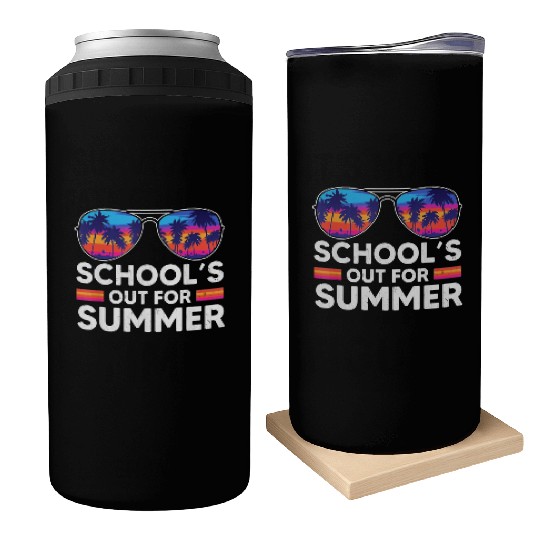 Schools Out For Summer Teacher Can Coolers