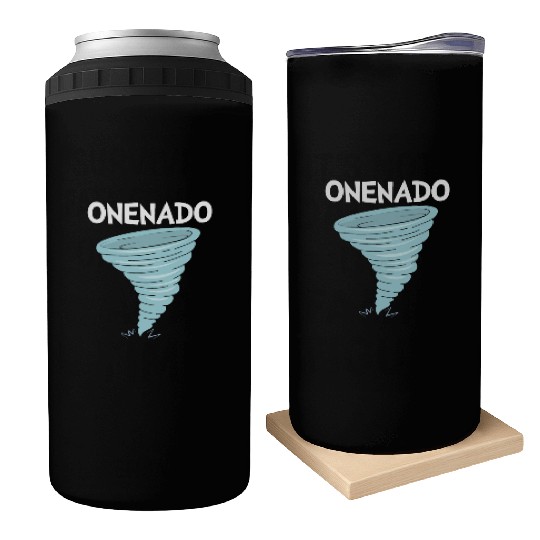 Onenado 1st Birthday Tornado Can Coolers