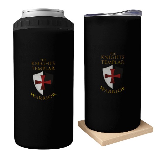 Knights Templar Christian Religious Warrior Oath Can Coolers