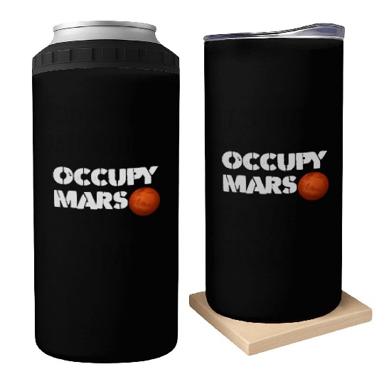 Occupy Mars Can Coolers