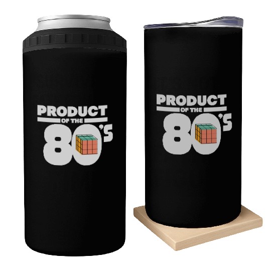 Product of the 80s 1980s Retro Vintage Cube Toy Can Coolers