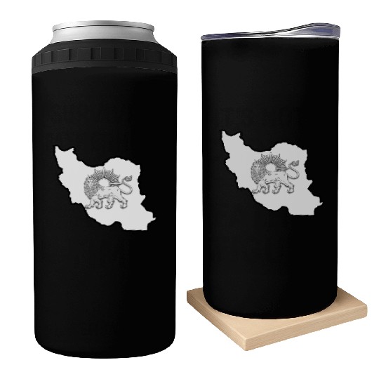 Iran Lion Sun Can Coolers