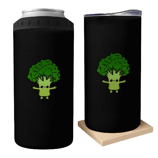 Kawaii Broccoli For Broccoli Lover Can Coolers