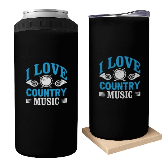 I love Country Music Can Coolers