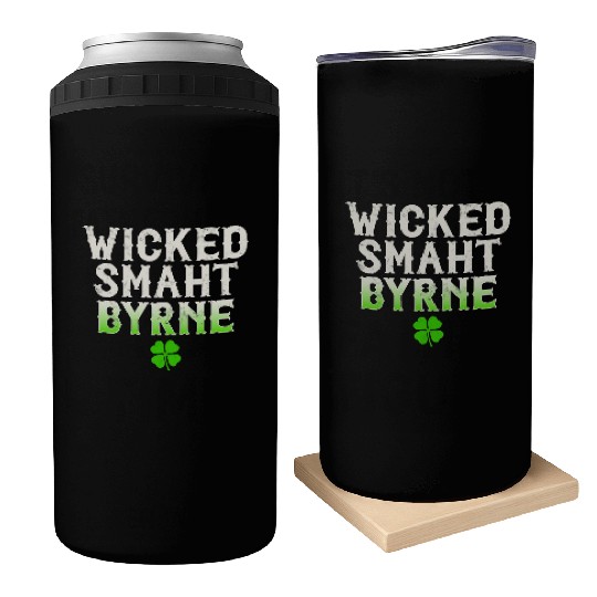Wicked Smaht Byrne Clan Boston Irish Slang Can Coolers