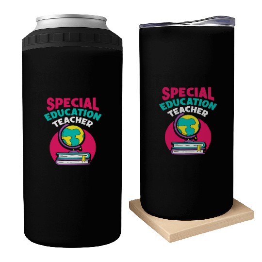 Special Education Teacher Sped Awareness Cute Can Coolers