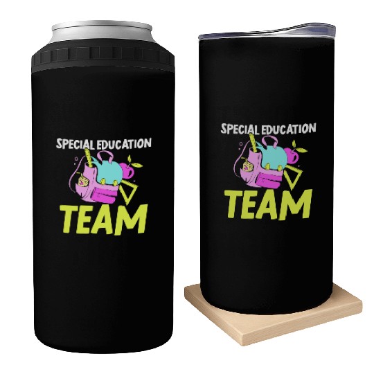 Special Education Team Sped Teacher Awareness Can Coolers