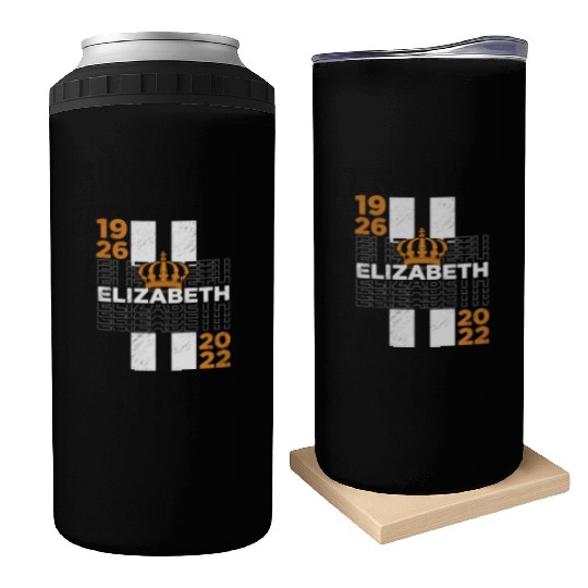 United Kingdom Monarch Her Majesty Queen Elizabeth Can Coolers