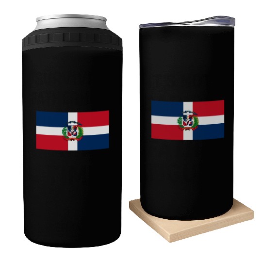 Dominican Republic flag phone case Can Coolers