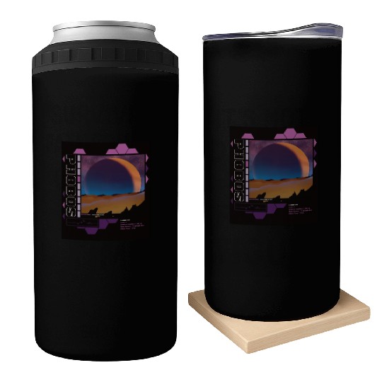 Space astronaut science planets astronomy design Can Coolers