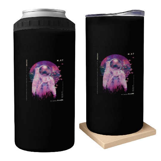 Space astronaut science planets astronomy design Can Coolers