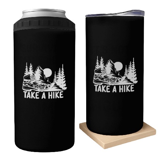 Go For A Hike, Take A Hike Can Coolers