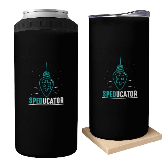Speducator Special Education Cute Sped Teacher Can Coolers