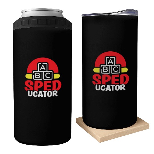 Speducator Sped Special Education Teacher Cute Can Coolers