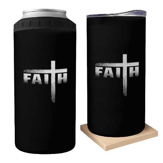 Christian Faith Cross Can Coolers Christian Faith Cross