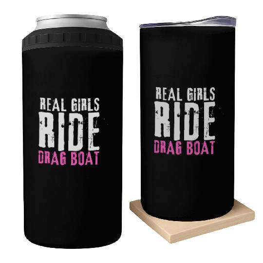 Drag Boat Racing And Speedboat Racing Can Coolers
