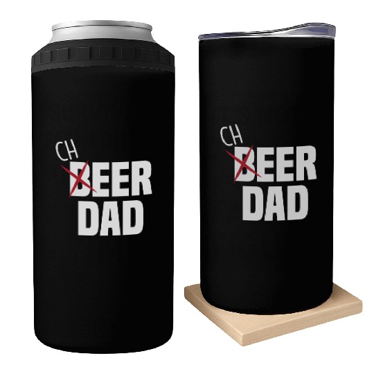 Funny Cheer Dad Cheerleading Dad Beer Can Coolers