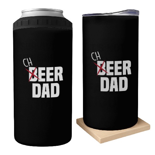 Funny Cheer Dad Cheerleading Dad Beer Can Coolers