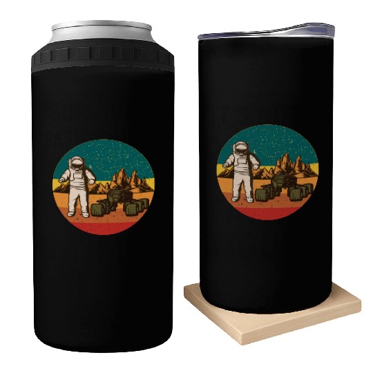 Astronaut on Mars Can Coolers