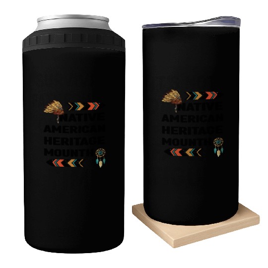 Native American Heritage Month Can Coolers