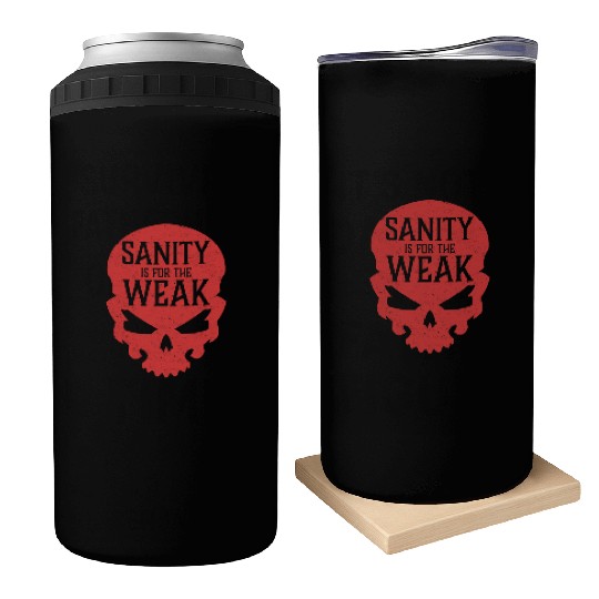 Demon Skull Sanity is for the Weak Can Coolers