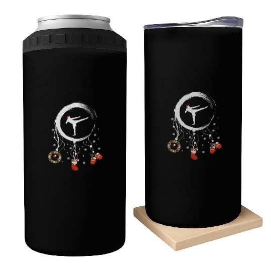 Winter dreamcatcher Christmas Karate Can Coolers