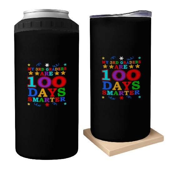 100th Day 3rd Grade Teacher 100 Days Of School Can Coolers