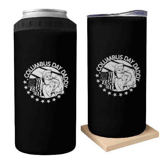 Columbus Day 1492 Can Coolers