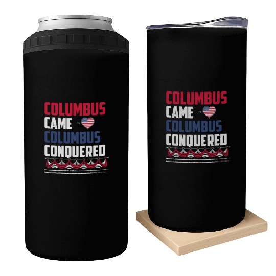 Columbus Day 1492 Can Coolers