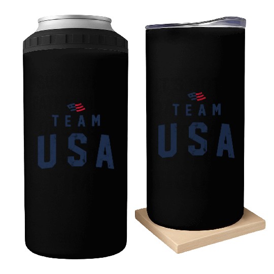 TEAM USA USED LOOK Can Coolers