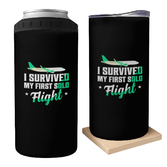 I Survived My First Solo Flight Pilot Can Coolers