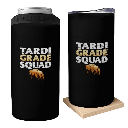 Tardigrade Squad Moss Piglet Science Lover Can Coolers