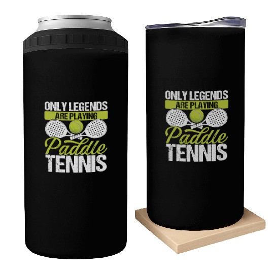 Paddle Tennis Player Match Only Legends Balls Can Coolers