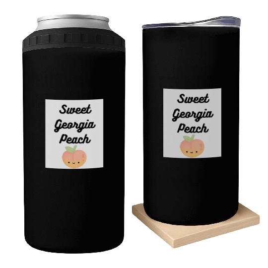 Sweet Georgia Peach Can Coolers