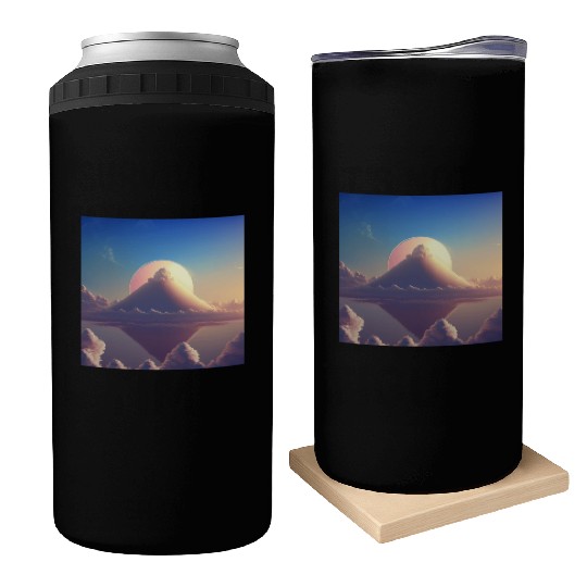 Mashup Cotton Candy Planet & The Lonely Mountain Can Coolers