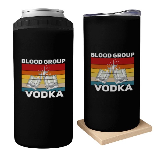Funny vodka alcohol saying motif Can Coolers