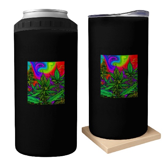 Psychedelic cannabis land Can Coolers